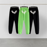 Sp5der Sweatpants Head Graffiti Couple Sports Pants