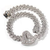 Chains Hip Hop Necklace Splicing Hanging Love Cuban Chain St. Valentine's Spectrum