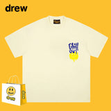 Drew T Shirts High Street Loose Men's Cotton
