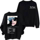 The Fame Lady Gaga Sweatshirt Harajuku Round Neck Long