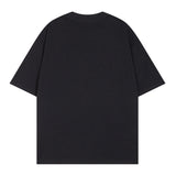 CHH Chrome Heart T Shirts Cross Color Printed Short Sleeve T-Shirt Couple