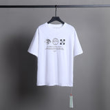 Ow T Shirts Printed Male and Female Trendy Brand Short Sleeve