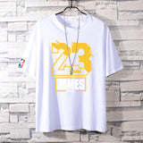 Basketball Sports T Shirt Cotton Short-Sleeved T-Shirt Male Student Loose Casual Sweatshirt