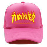 Thrasher Hat THRASH Breathable Truck Cap Baseball Cap Cap