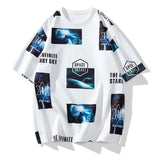Nasa T Shirt Short-Sleeved T-Shirt Summer Learning Half-Sleeve T-Shirt Summer Wear