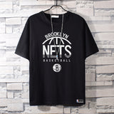 Basketball Sports T Shirt Summer Loose Short Sleeves T-Shirt Men'S Basketball Nets Owen Durant