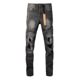 KSUBI Jeans Slim Fit Casual Ripped Jeans