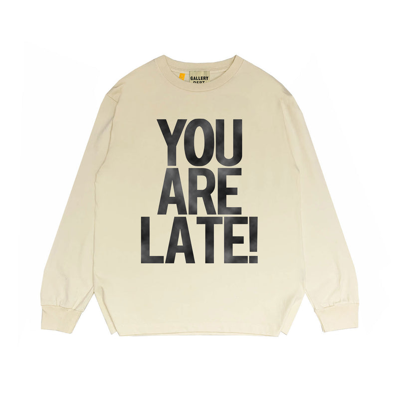 Gallery Dept Long Sleeved Shirt Fashion Brand Long Sleeve Long-Sleeved T-shirt Blouse
