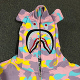 Aape Hoodie Autumn and Winter Men's and Women's Hoodie Coat