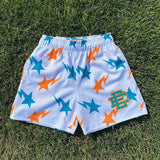 EE BAPE Shorts Fitness Sports American Short-Length Pants Mesh Breathable and Loose
