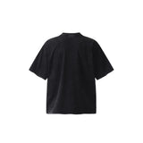 Mens T-shirts Tupac 2pac print vintage washed do old short sleeve T-shirt