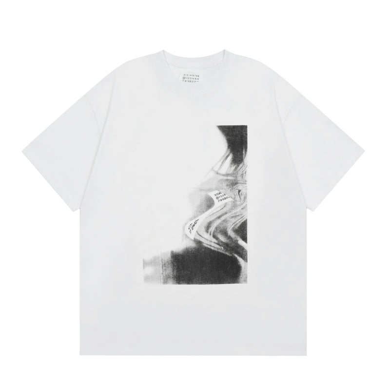 Maison Margiela T-Shirts Crew Neck Loose Short Sleeve T-Shirt