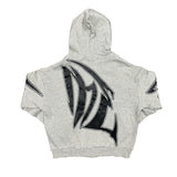 Mixed Emotion T-Shirt Vintage Loose Casual Cardigan Hoodie Jacket