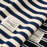Mariner Shirt Horizontal Striped American Retro Sports T-shirt Men's Long Sleeve Spring and Autumn Navy-Striped Shirt