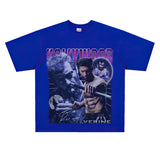 Film Star T Shirt Movie the Wolverine Cotton Short Sleeve Loose Retro T-shirt Men