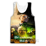 Heisenberg T Shirt 3d Digital Printing Breaking Bad Men Women Casual Vest