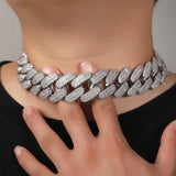 Chains 26MM Fashion Zircon Cuban Chain St. Valentine's Spectrum