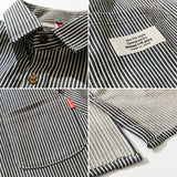 Men's Shirts Summer Short Sleeve Shirt Coat Men's Loose