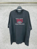 Mens T-shirts Paris Embroidery Short Sleeve Crew Neck T Casual