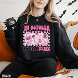 Halloween crew neck sweater