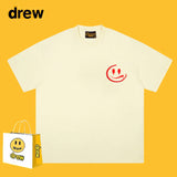 Drew T Shirts Cotton Short-Sleeved Printed T-shirt