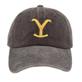 Baseball Cap Embroidered Hat Sun-Poof Peaked Cap Soft Top Complex