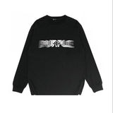 Purple Brand Long Sleeve T-Shirt Fashion Loose Long Sleeve Top