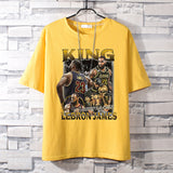 Basketball Sports T Shirt Loose Short-Sleeved T-Shirt Boys James Basketball Sports Half Sleeve