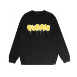 Purple Brand Long Sleeve T-Shirt Fashion Loose Long Sleeve Top