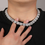 Chains Rock Sugar Hip Hop Cross Diamond Spring Necklace Spectrum St. Valentine's