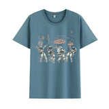 Basketball Sports T Shirt Summer Short-Sleeved T-Shirt Male Handsome Loose Student Nasa Astronaut