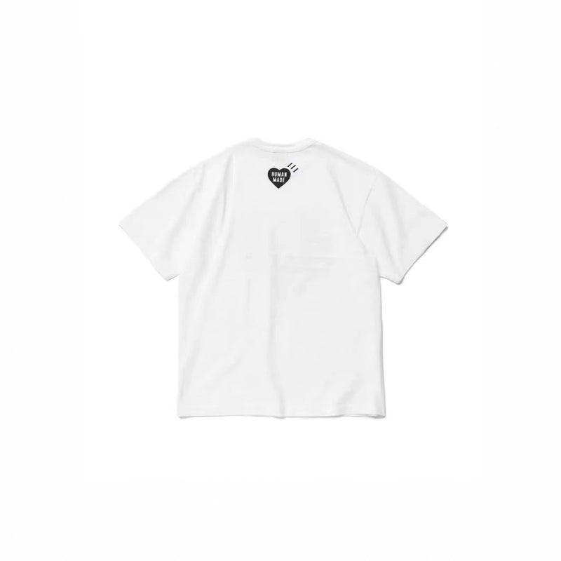 Men T-shirts HUMAN love pattern print short sleeve T-shirt