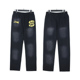 Mens trendy Hoodie & Pants Wash Water Make Old Hoodies Sweater Trousers