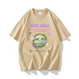 Nasa T Shirt Short Sleeve T-Shirt Men'S Summer Loose Half Sleeve Round Neck T-Shirt