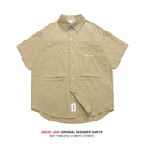 Men's Shirt Short-Sleeved Shirt Men's Summer Coat