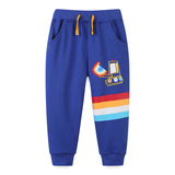 Boy Pants Autumn Boy Sweater Pants European and American Style Children Sports Pants Cartoon Printing