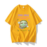 Nasa T Shirt Short Sleeve T-Shirt Men'S Summer Loose Half Sleeve Round Neck T-Shirt