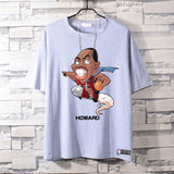 Basketball Sports T Shirt Nba Basketball Kobe James Curry Short Sleeve T-Shirt Male Student Loose