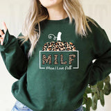 Milf Man I Love Fall Sweatshirt Pumpkin Fall Season Hoodies