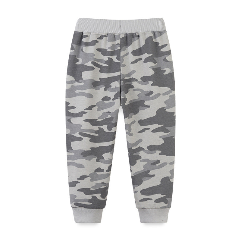 Boy Pants Children's Autumn Clothing Pants European and American Style Boys' Sports Pants Fashion Camouflage Children