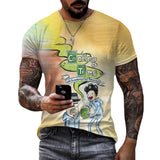 Heisenberg T Shirt Deadly Poison Artist Printed Men'S T-Shirt Men'S Short Sleeve