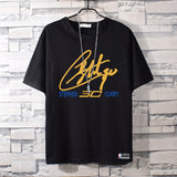 Basketball Sports T Shirt Pure Cotton Curry Basketball Sports Breathable Short Sleeve T-Shirt For Men
