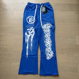 Mens trendy Hoodie & Pants autumn wash make old hoodies sweater