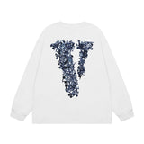 Vlone Sweatshirts Autumn and Winter Crew Neck Pullover Long Sleeves
