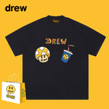 Drew T Shirts Mushroom Cola Print Loose