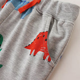 Boy Pants Boys' Pants Autumn Children Terry Sports Pants Cartoon Print