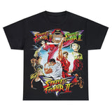 Fighter II T-Shirt Men's and Women's Cotton Short Sleeves