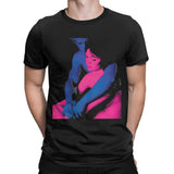 Who Really Cares TV Girl Men T Shirt Vintage Tees Short
