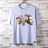 Basketball Sports T Shirt Basketball Sports Lakers Memorial Kobe Short Sleeve T-Shirt Male Students All-Match Loose