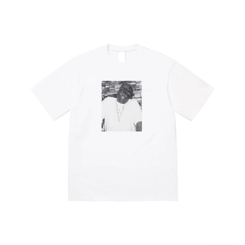 Mens T-shirts 24FW BIGGIE S/S TOP rap characters short-sleeved T-shirts pure cotton